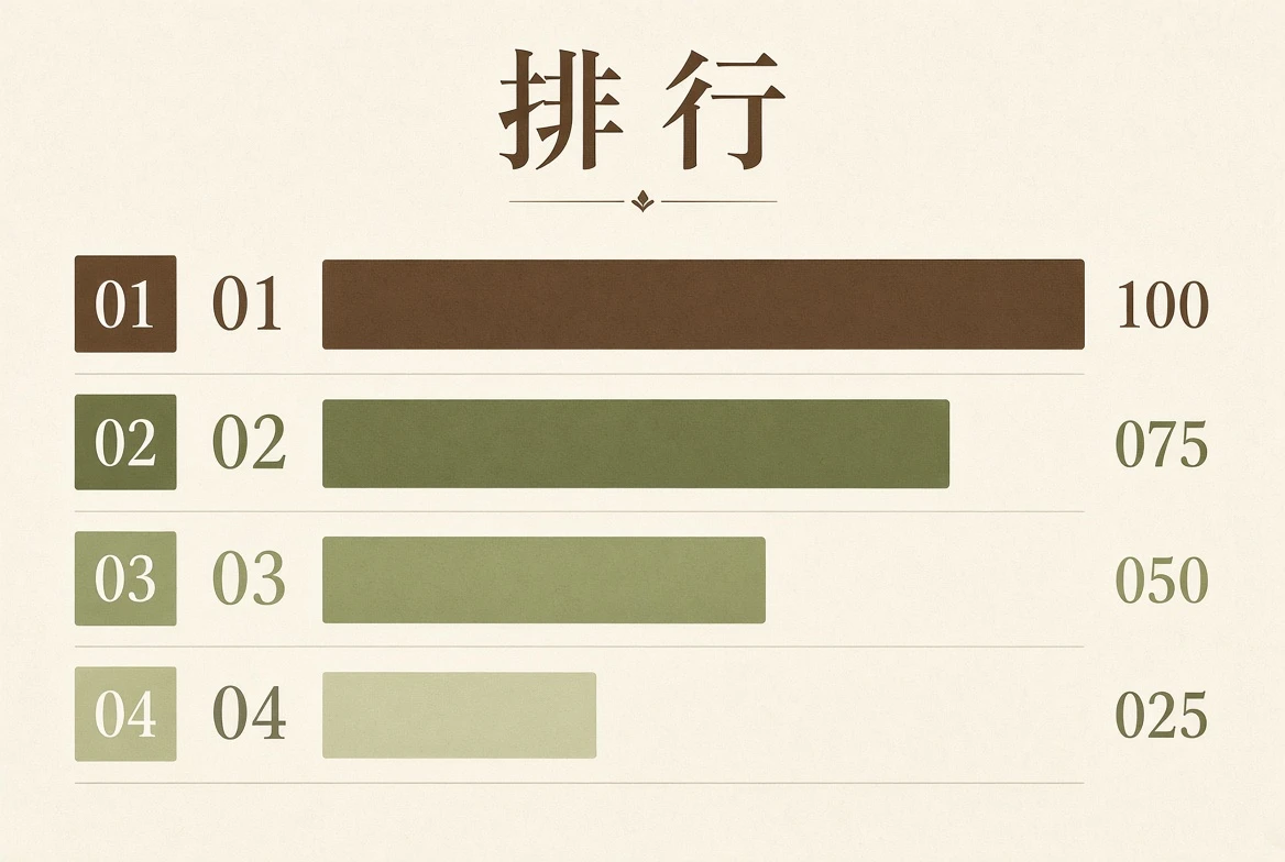 排行内容导览